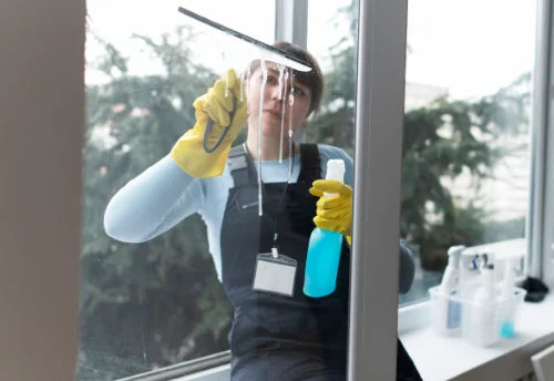 Nettoyage de vitres intérieures et extérieures à Plateau d'Hauteville
